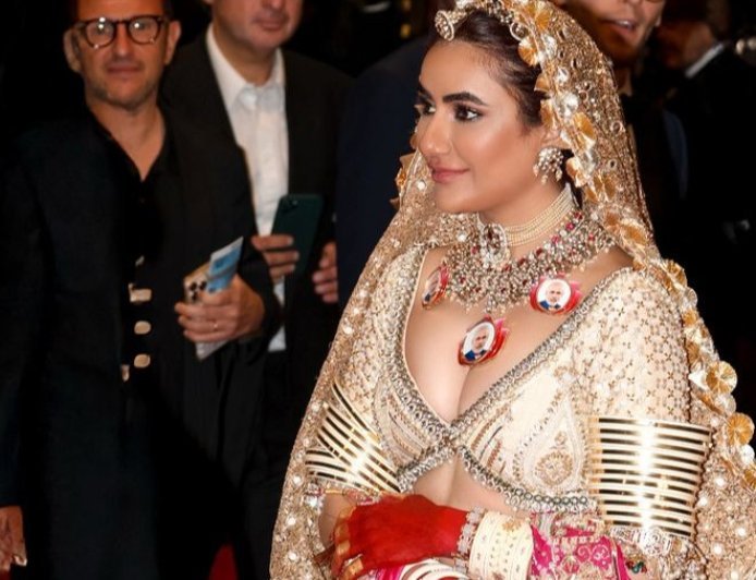 Ruchi Gujjar Honors Indian Army with Powerful Red-Hand Tribute at Cannes, Drawing Strength from Her Army Roots