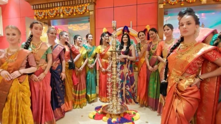 Adah Sharma Left Speechless as Foreign Girls Don Sarees to Surprise Her!