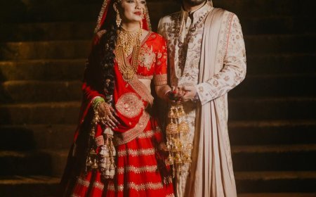 A Timeless Union: Raviraa Bhardwaj and Alan Kapoor’s Fairytale Wedding