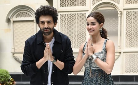 Tu Meri Main Tera, Main Tera Tu Meri" Title Track Released, Kartik and Ananya Arrive in Jaipur