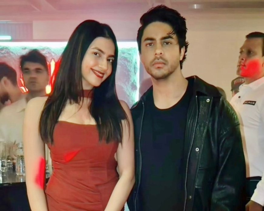 Kashika Kapoor Turns Heads in Maroon at D’YAVOL by Aryan Khan Event