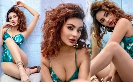 Seerat Kapoor Redefines Holiday Glam With a Sensuous Green Starfish Monokini & Sheer Skirt — Internet Crowns Her the Season’s Style Queen