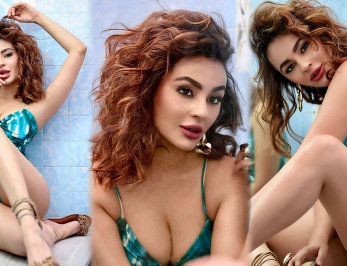 Seerat Kapoor Redefines Holiday Glam With a Sensuous Green Starfish Monokini & Sheer Skirt — Internet Crowns Her the Season’s Style Queen
