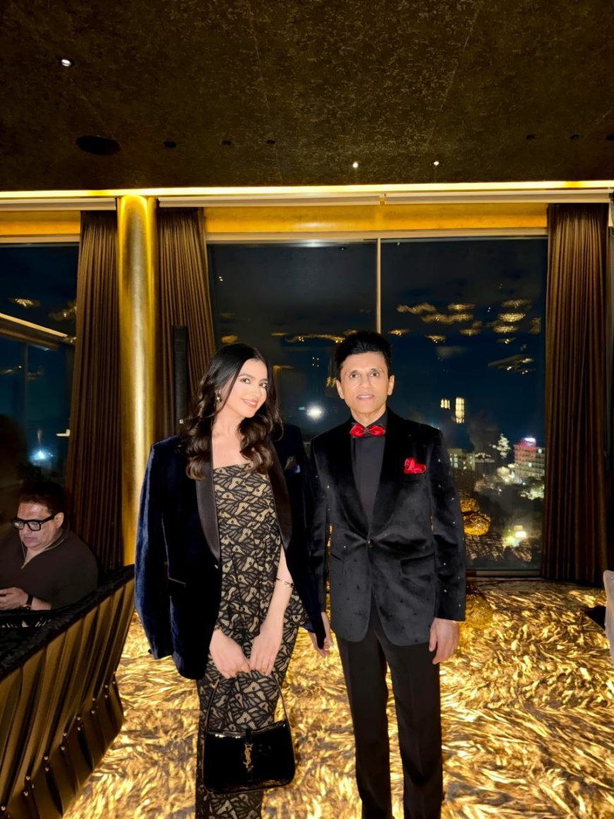 Kashika Kapoor Shines Bright at Anand Pandit’s Star-Studded 62nd Birthday Bash