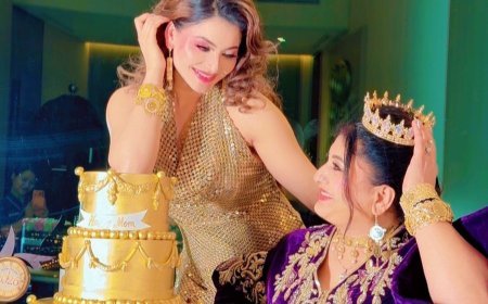 Urvashi Rautela’s Royal Celebration for Her Mother at the World’s Highest Hotel