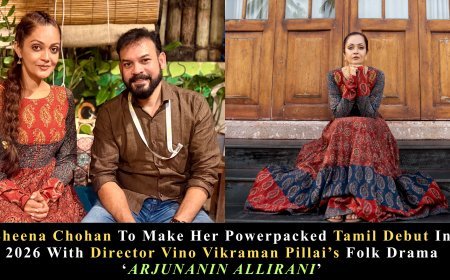 Sheena Chohan All Set To Make Her Tamil Debut With Director Vino Vikraman Pillai, Ilaiyaraaja and B. Jeyamohan For Folk Drama Tittled ‘Arjunanin Allirani’