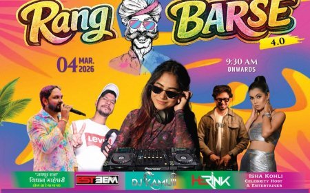 Holi 2026: Jaipur Gears Up for the Biggest Color Bash – “RANG BARSE Festival 3.0”