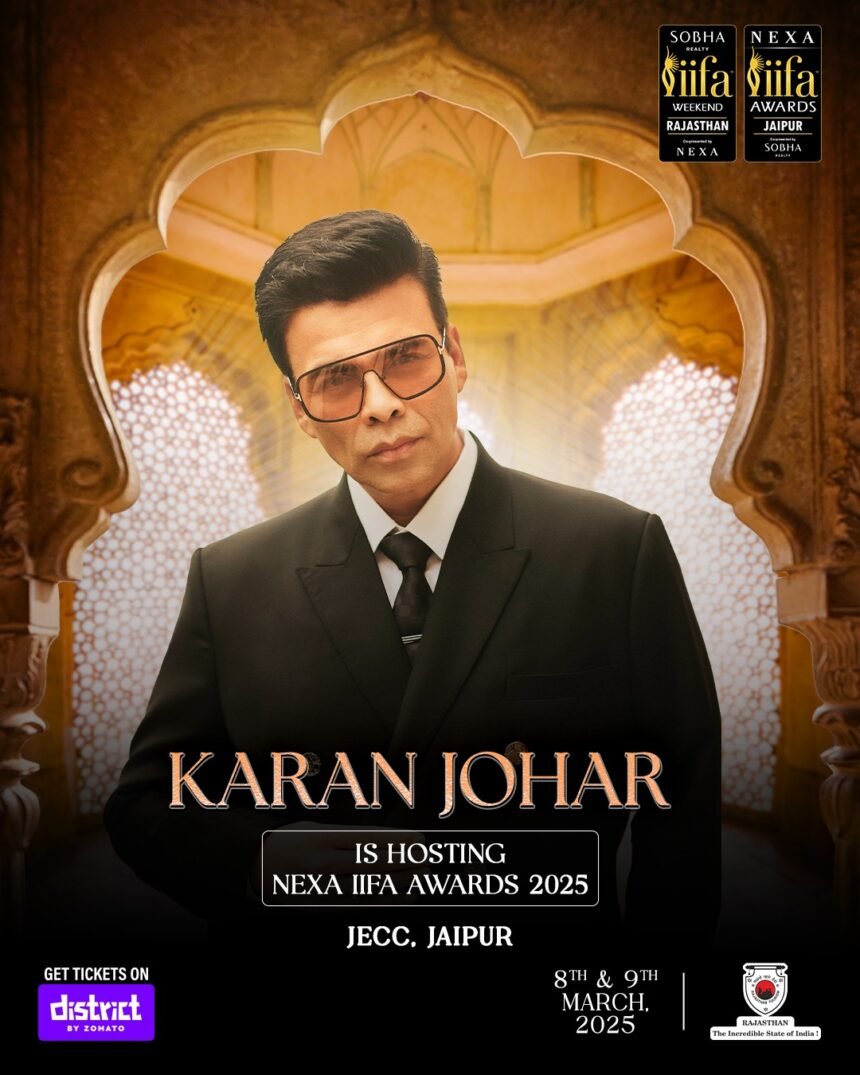 IIFA Celebrates 25 Years Of Indian Cinema With Karan Johar As NEXA IIFA Awards Host